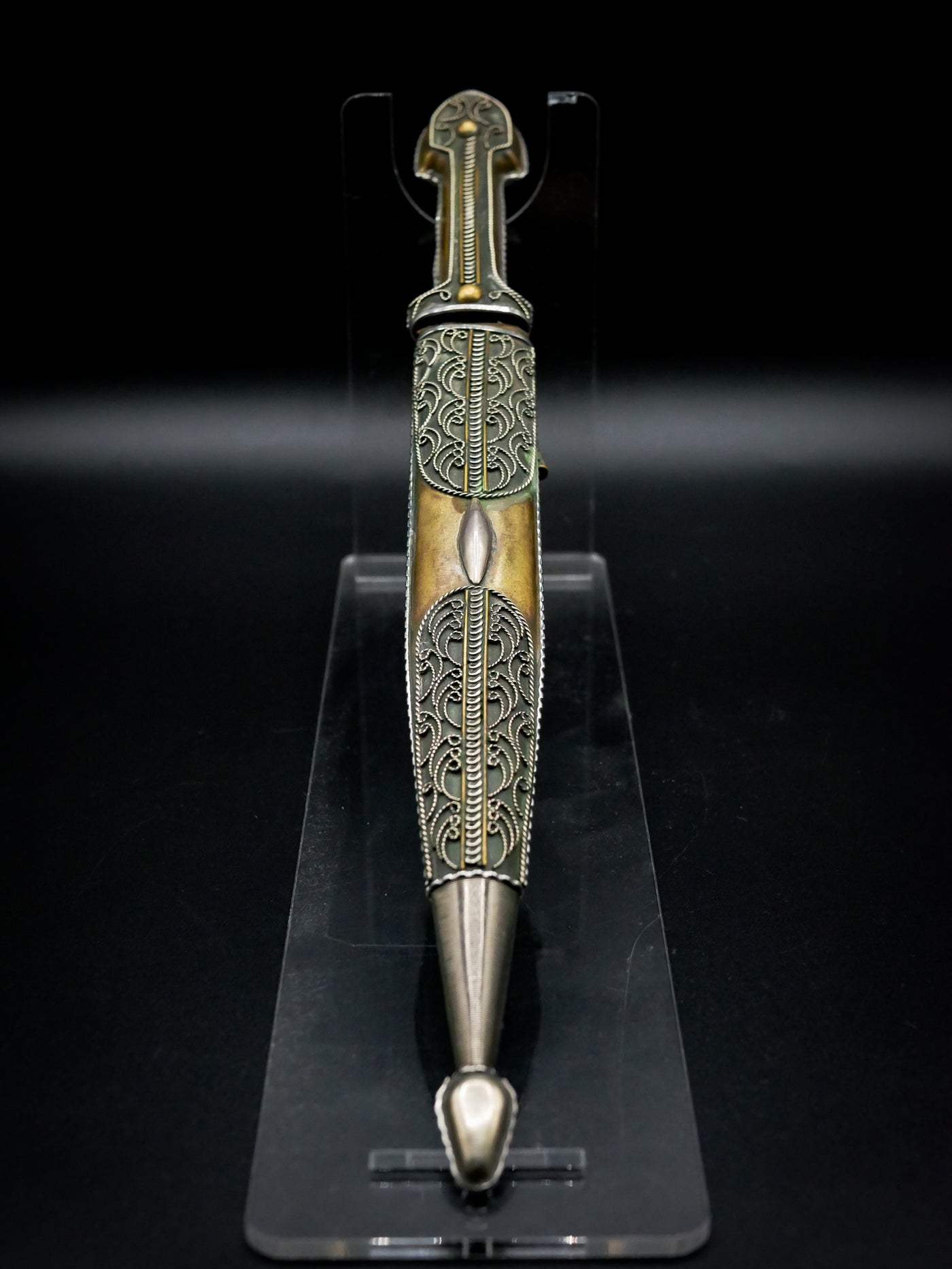 Magnifique Poignard - EMPIRE OTTOMAN / CAUCASE - dague KINDJAL-QAMA